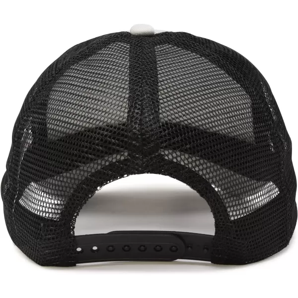 DALIX Embroidered Snap Heart Trucker Cap Hat Women