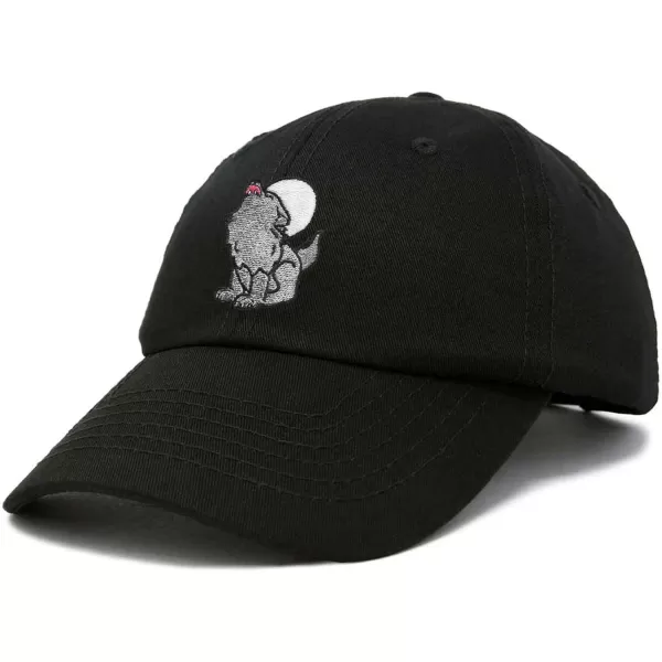 DALIX Howling Wolf Embroidered Baseball Dad Cap