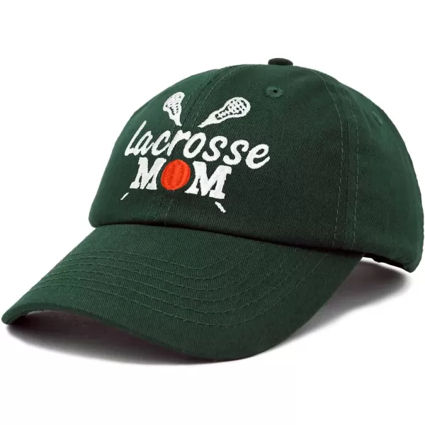 DALIX Lacrosse Mom Hat Women's Baseball Caps Unstructured Dad Hats