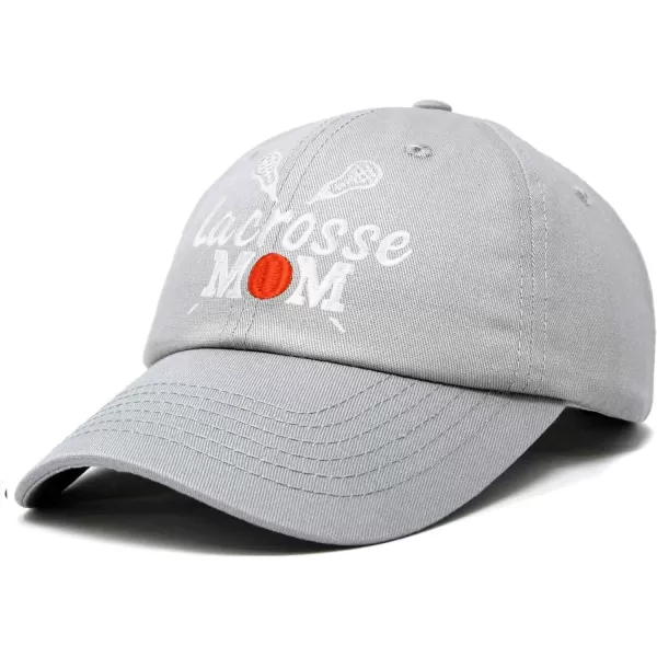 DALIX Lacrosse Mom Hat Women's Baseball Caps Unstructured Dad Hats