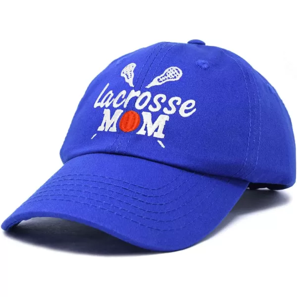 DALIX Lacrosse Mom Hat Women's Baseball Caps Unstructured Dad Hats