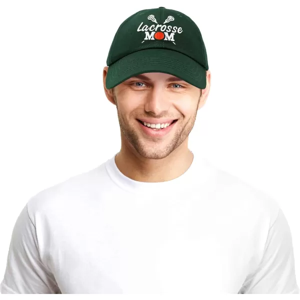 DALIX Lacrosse Mom Hat Women's Baseball Caps Unstructured Dad Hats
