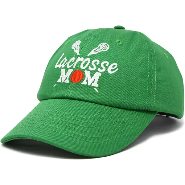 DALIX Lacrosse Mom Hat Women's Baseball Caps Unstructured Dad Hats