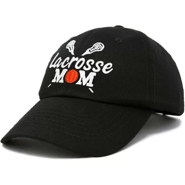 DALIX Lacrosse Mom Hat Women's Baseball Caps Unstructured Dad Hats