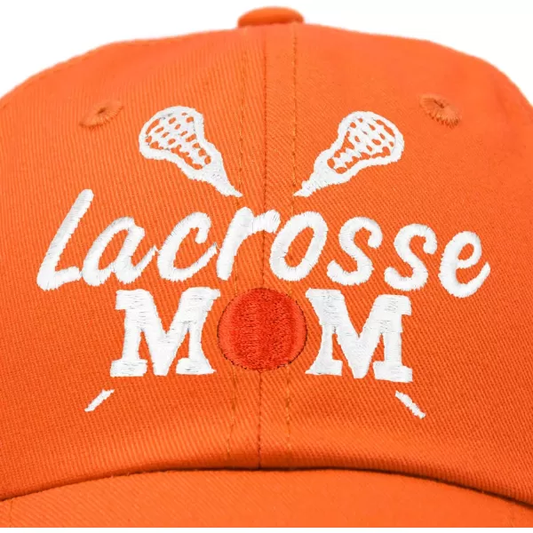 DALIX Lacrosse Mom Hat Women's Baseball Caps Unstructured Dad Hats