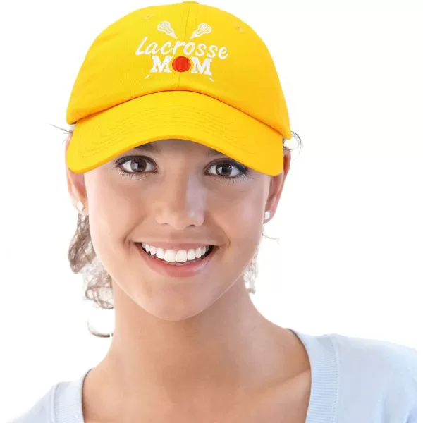 DALIX Lacrosse Mom Hat Women's Baseball Caps Unstructured Dad Hats