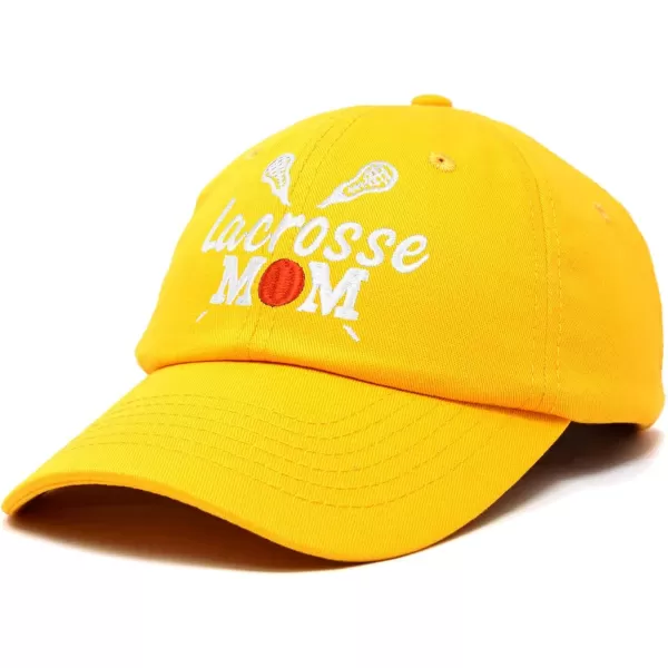 DALIX Lacrosse Mom Hat Women's Baseball Caps Unstructured Dad Hats