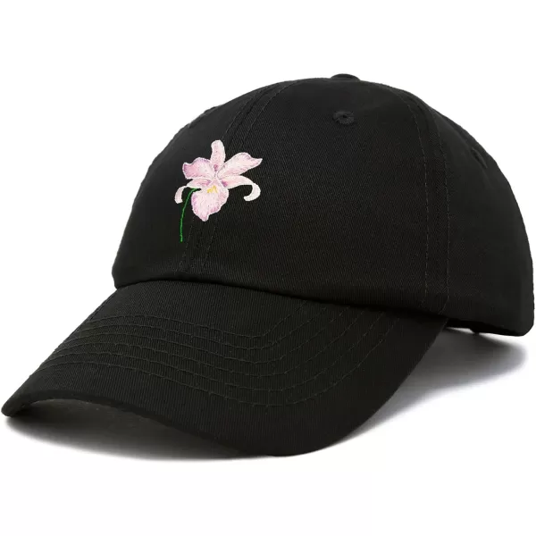 DALIX Orchid Hat Womens Floral Baseball Cap