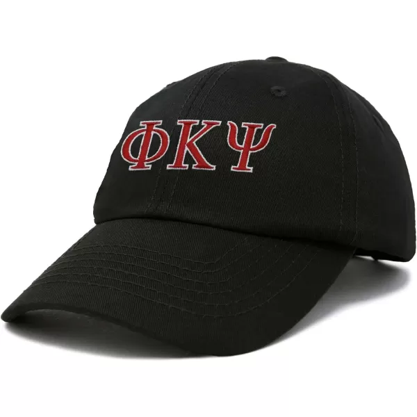 DALIX Phi Kappa Psi Greek Letters Ball Cap Embroidered Hat
