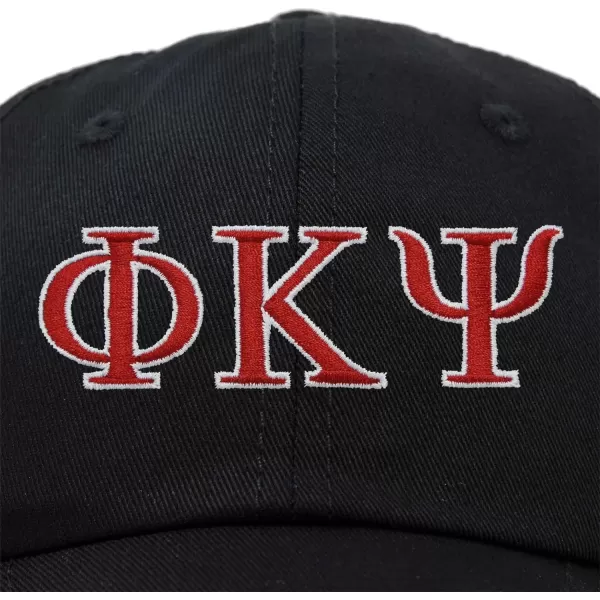 DALIX Phi Kappa Psi Greek Letters Ball Cap Embroidered Hat