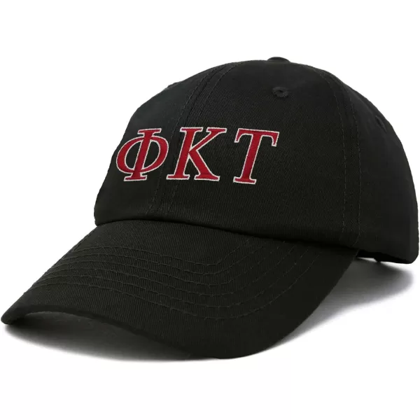 DALIX Phi Kappa Tau Greek Letters Ball Cap Embroidered Hat