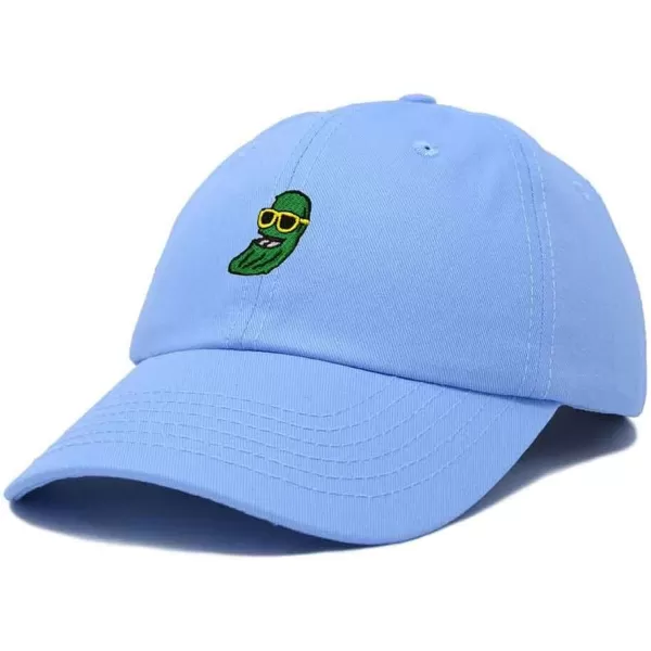 DALIX Pickle Dude Cap Embroidered Mens Cotton Baseball Hat