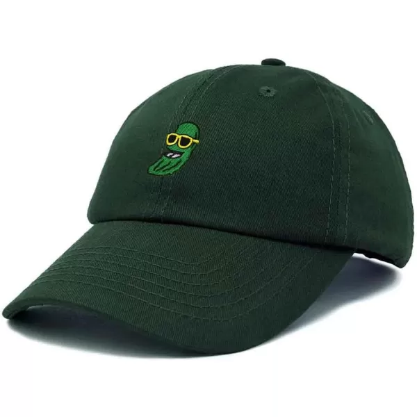 DALIX Pickle Dude Cap Embroidered Mens Cotton Baseball Hat