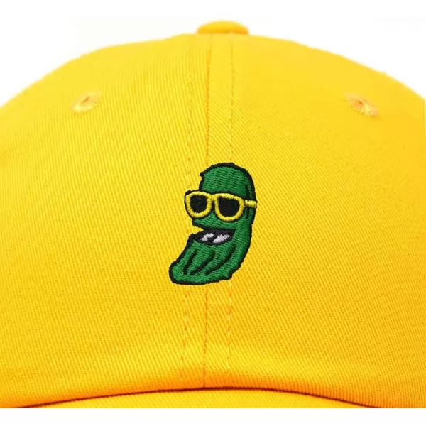 DALIX Pickle Dude Cap Embroidered Mens Cotton Baseball Hat