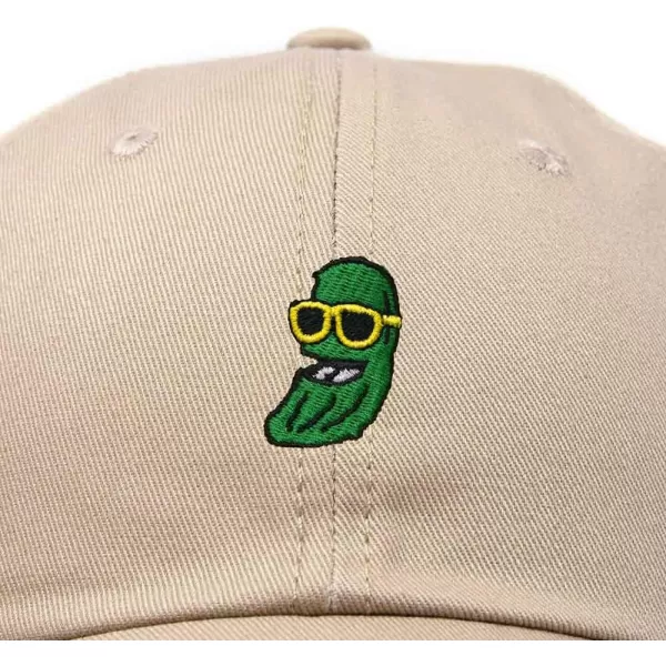DALIX Pickle Dude Cap Embroidered Mens Cotton Baseball Hat