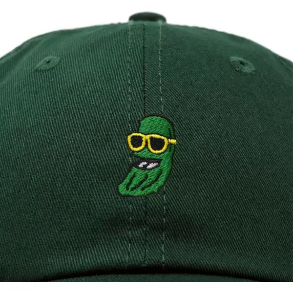 DALIX Pickle Dude Cap Embroidered Mens Cotton Baseball Hat