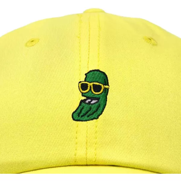 DALIX Pickle Dude Cap Embroidered Mens Cotton Baseball Hat