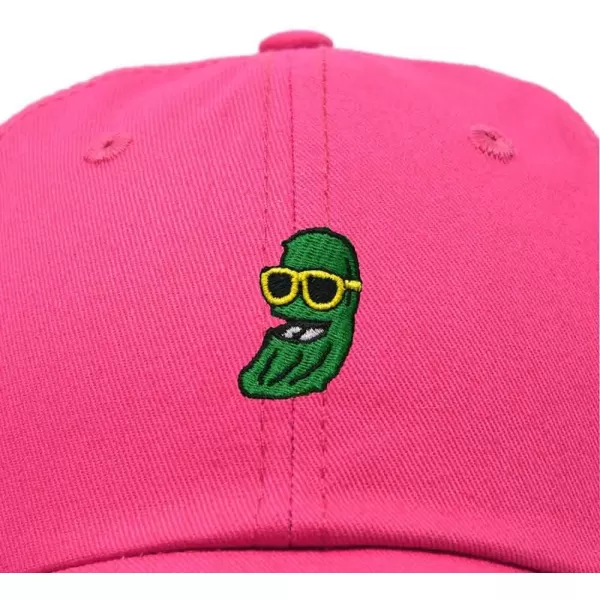 DALIX Pickle Dude Cap Embroidered Mens Cotton Baseball Hat