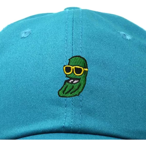 DALIX Pickle Dude Cap Embroidered Mens Cotton Baseball Hat