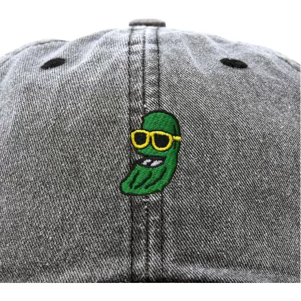 DALIX Pickle Dude Cap Embroidered Mens Cotton Baseball Hat