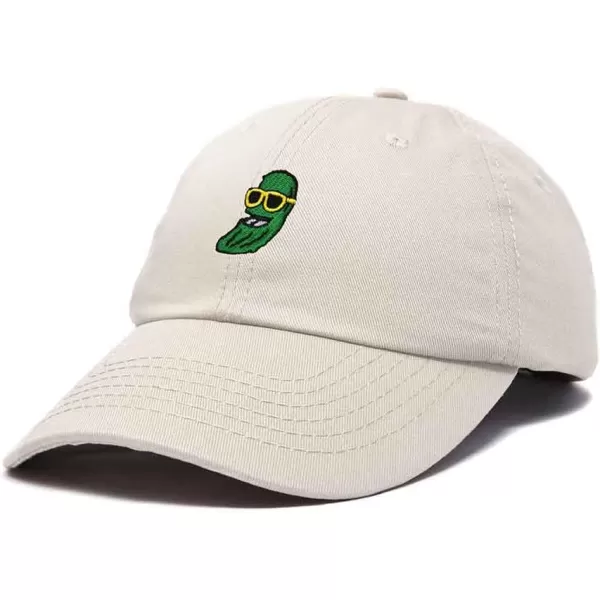 DALIX Pickle Dude Cap Embroidered Mens Cotton Baseball Hat