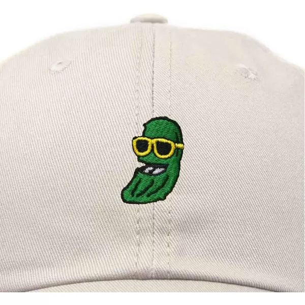 DALIX Pickle Dude Cap Embroidered Mens Cotton Baseball Hat