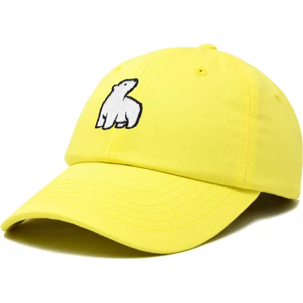 DALIX Polar Bear Embroidery Dad Hat Baseball Cap Mens Womens