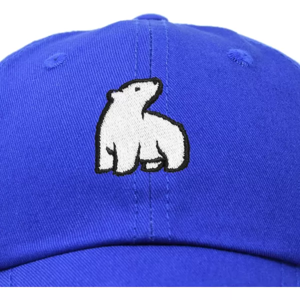 DALIX Polar Bear Embroidery Dad Hat Baseball Cap Mens Womens