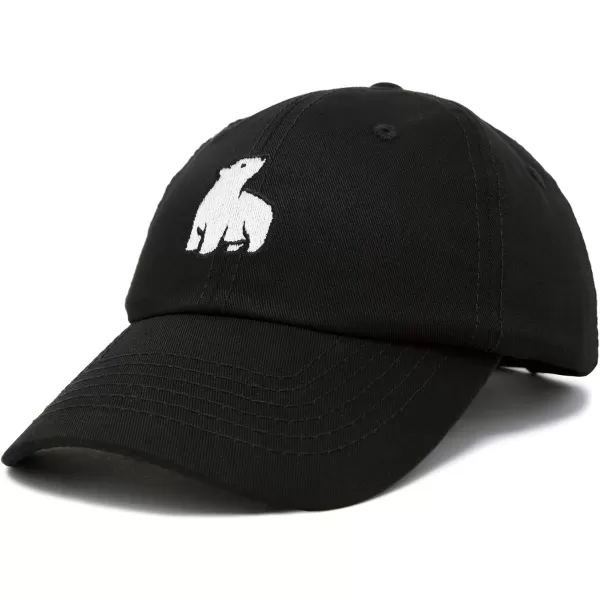 DALIX Polar Bear Embroidery Dad Hat Baseball Cap Mens Womens