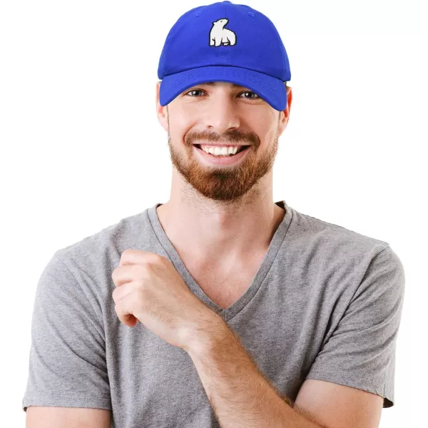 DALIX Polar Bear Embroidery Dad Hat Baseball Cap Mens Womens
