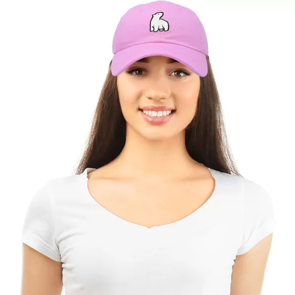 DALIX Polar Bear Embroidery Dad Hat Baseball Cap Mens Womens