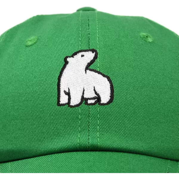 DALIX Polar Bear Embroidery Dad Hat Baseball Cap Mens Womens