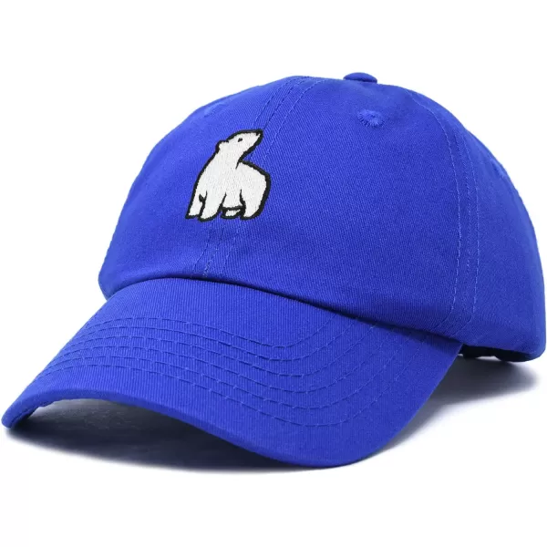 DALIX Polar Bear Embroidery Dad Hat Baseball Cap Mens Womens