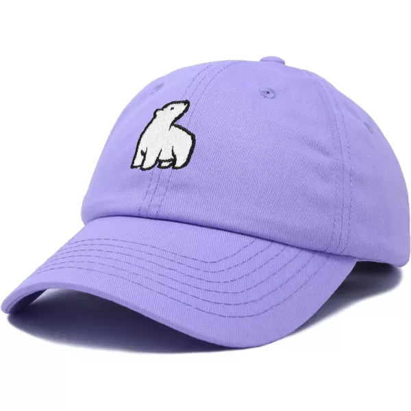 DALIX Polar Bear Embroidery Dad Hat Baseball Cap Mens Womens
