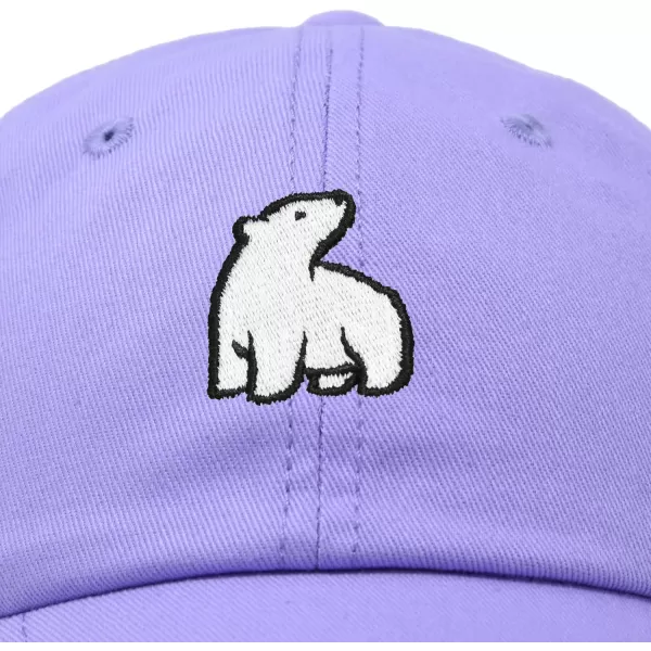DALIX Polar Bear Embroidery Dad Hat Baseball Cap Mens Womens