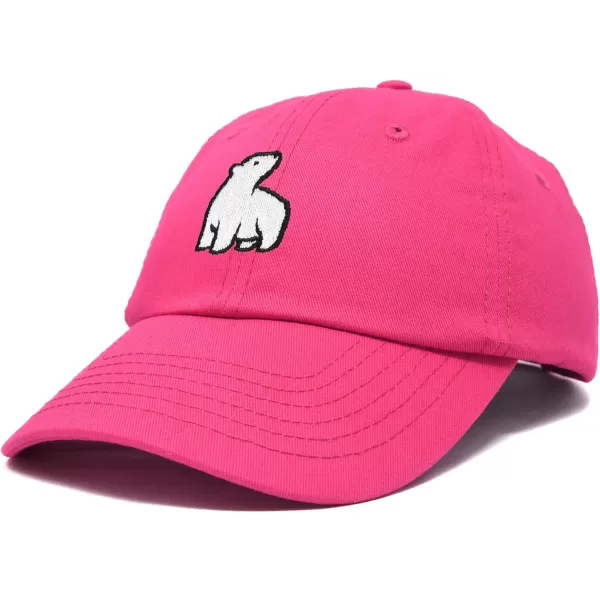 DALIX Polar Bear Embroidery Dad Hat Baseball Cap Mens Womens