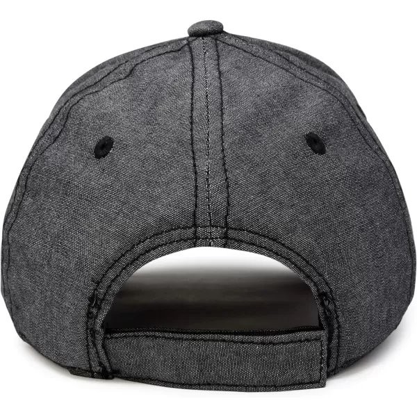 DALIX Premium Baseball Cap Structured Dad Hat Medium Crown Chambray