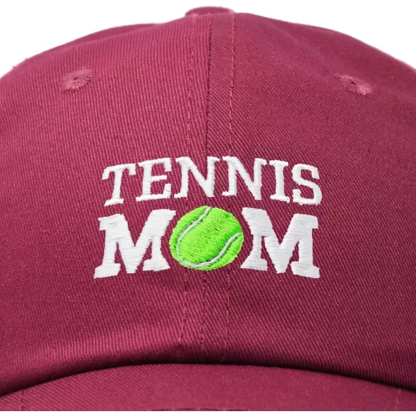 DALIX Premium Cap Tennis Mom Hat for Women Hats and Caps