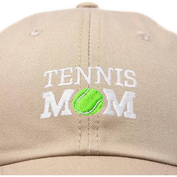 DALIX Premium Cap Tennis Mom Hat for Women Hats and Caps