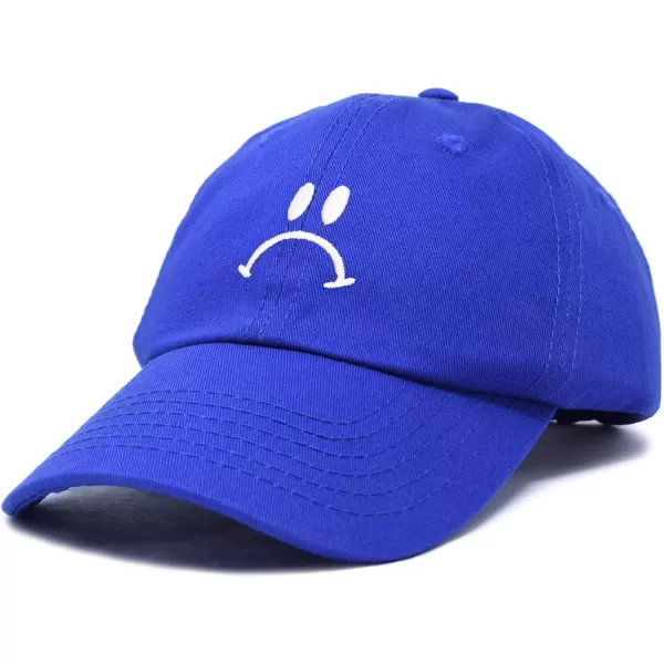DALIX Sad Face Hat Mens Womens Sadface Frowning Baseball Cap
