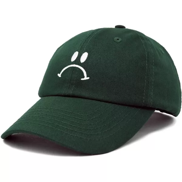 DALIX Sad Face Hat Mens Womens Sadface Frowning Baseball Cap