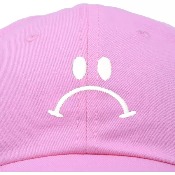 DALIX Sad Face Hat Mens Womens Sadface Frowning Baseball Cap