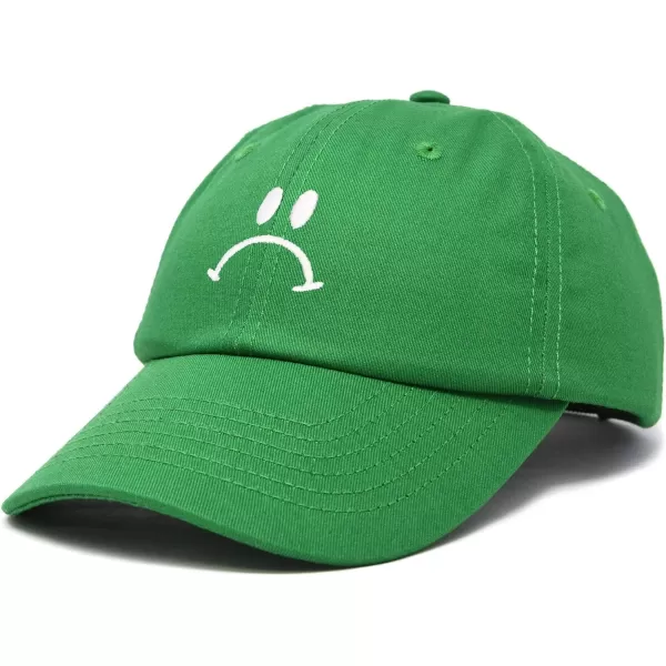 DALIX Sad Face Hat Mens Womens Sadface Frowning Baseball Cap