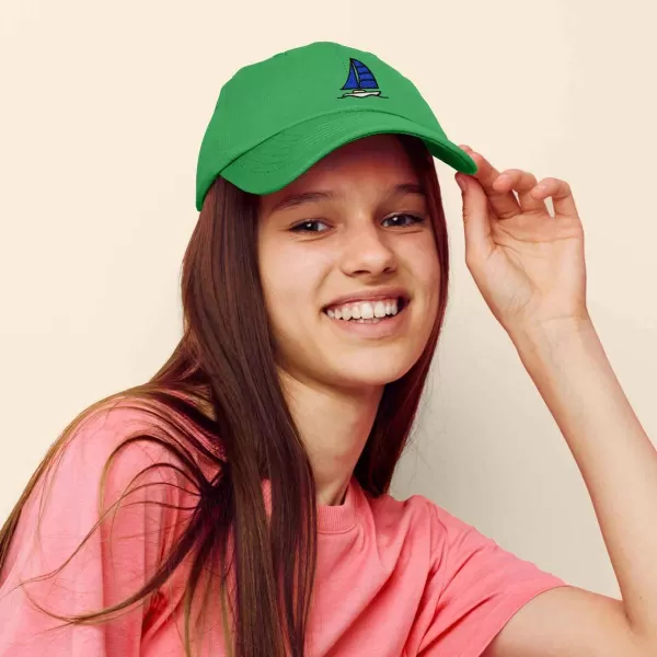 DALIX Sailboat Hat Embroidered Cotton Baseball Dad Cap Men