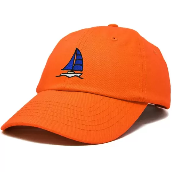 DALIX Sailboat Hat Embroidered Cotton Baseball Dad Cap Men