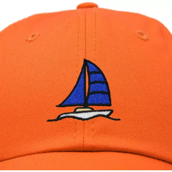 DALIX Sailboat Hat Embroidered Cotton Baseball Dad Cap Men