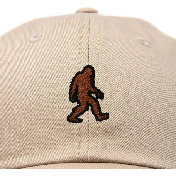 DALIX Sasquatch Embroidered Cap Cotton Baseball Summer Cool Dad Hat Mens