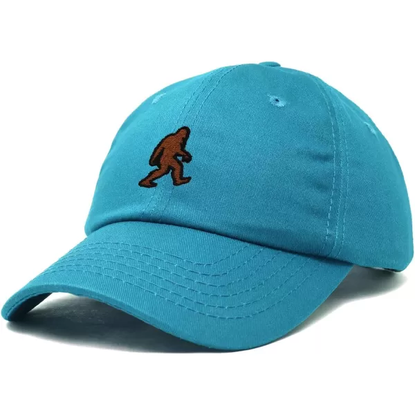 DALIX Sasquatch Embroidered Cap Cotton Baseball Summer Cool Dad Hat Mens
