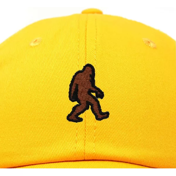 DALIX Sasquatch Embroidered Cap Cotton Baseball Summer Cool Dad Hat Mens