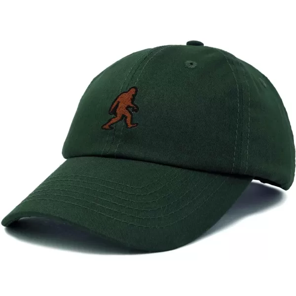 DALIX Sasquatch Embroidered Cap Cotton Baseball Summer Cool Dad Hat Mens
